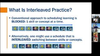 Using Interleaved Practice to Enhance Undergraduate Students’ ProblemSolving Skills Dr Steven Pan [upl. by Eiramnerual]