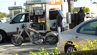 BIKER GASSING UP [upl. by Lupita]