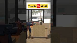 Zombie🧌VS Ak47😈 ye kya😱hua😈shorts gaming trending [upl. by Dijam]