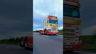 McConaghy 660S scaniav8 scania v8 v8power foryou fyp onlywayistrucking trucking [upl. by Eatnohs]