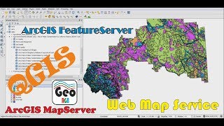 Lesson 8 Web Map Service WMS Web Map Tile Service ArcGIS MapServer ArcGIS FeatureServer [upl. by Portugal]