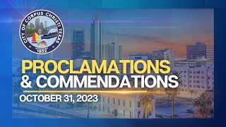 Proclamations and Commendations  October 31 2023 [upl. by Ataga47]