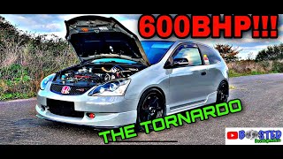 600BHP Honda Civic EP3 TURBO Full build [upl. by Eipper]