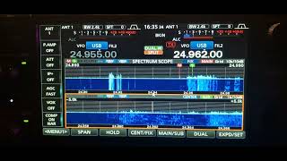 TX5S  Clipperton Island  on 12mBand SSB in NortheastDL [upl. by Nylegna883]