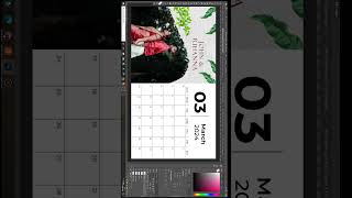 New Free Download Photo Calendar PSD l Wedding Calendar l Photoshop 2024 l Free PSD Download [upl. by Whittaker851]