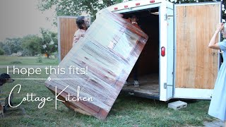 Rearranging My UNFITTED COTTAGE KITCHEN  Kitchen Design DIY cottagekitchen homemaking cottage [upl. by Coleman]