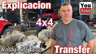 Explicacion Caja de Transferencia Transfer Case by Waldys Off Road [upl. by Cruce]