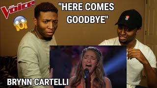 The Voice 2018 Knockout  Brynn Cartelli quotHere Comes Goodbyequot REACTION [upl. by Zoellick]