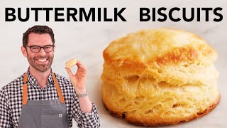 EASY Buttermilk Biscuits Recipe [upl. by Ettenot]