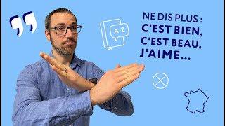 20 mots de vocabulaire avancé pour exprimer tes goûts [upl. by Airbas]