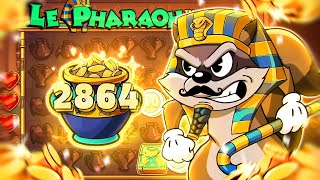 Я ПРОСТО В ШОКЕ С НОВОГО LE PHARAON КРУЧУ ПО 12000 ЗА ОДИН СПИН ЖЕСТЬ 🔥 [upl. by Cilurzo]