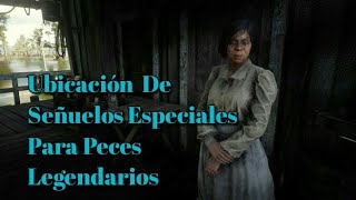 Red Dead Redemption 2  Ubicación De Señuelos Especiales  Para Peces Legendarios [upl. by Merilyn]