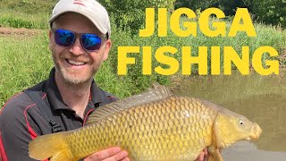 JIGGA FISHING FOR F1s  LINDHOLME LAKES BAGGING SESSION [upl. by Yeleen]