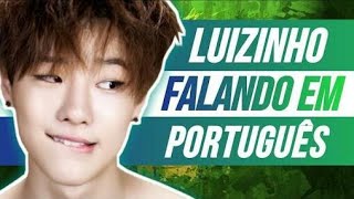 LUIZINHO FALANDO EM PORTUGUÊS [upl. by Yasmin830]