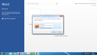 Connecting to proxy server office15clientmicrosoftcom Part 1 [upl. by Cavill741]