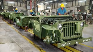 How Philippines is Still Able to Produce WW2 Willys Jeep Parts [upl. by Yemiaj809]