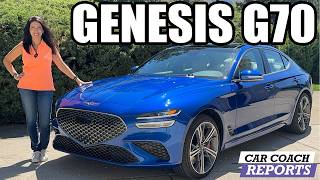 Is The 2024 Genesis G70 25T The BEST New Luxury Sport Sedan [upl. by Ahtiekal511]