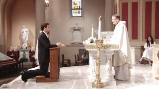 Catholic Wedding Ceremony at St Monicas Catholic Church in Santa Monica [upl. by Benzel]