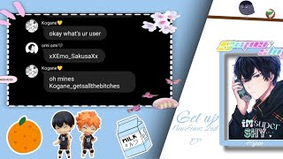 Super Shy    Haikyuu x NewJeans  Haikyuu texts kpop [upl. by Frey]