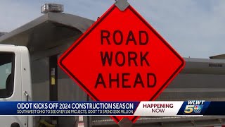 Southwest Ohio to see over 100 projects as ODOT kicks off 2024 Construction Season [upl. by Eilyk226]