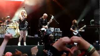 Devin Townsend Project amp Anneke van Giersbergen  Hyperdrive Live 23072011 [upl. by Ania164]