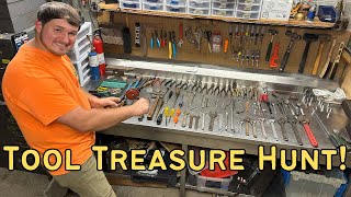 Flea Market Goldmine 100 Rare Vintage Tools Scored  Epic Tool Haul [upl. by Llenoj818]