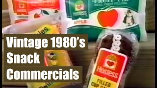 80s Snack Commercials Part 2  30 minutes of 80s nostalgia [upl. by Enahsed]