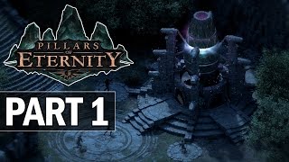 Pillars of Eternity Walkthrough Part 1 Intro  Lets Play Gameplay [upl. by Guenzi]