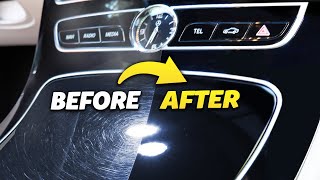 How to Remove Scratches and Restore Repair Interior Car Trim Easily [upl. by Eriuqs]