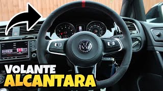 MODIFICHE alla mia GOLF GTI MK7 5  VOLANTE IN ALCANTARA [upl. by Beedon]