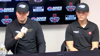 Erik Jones Provides an Update On His Back Injury amp Corey Heim on Cup Start [upl. by Kilam]