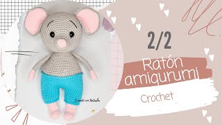 🐭Ratón Amigurumi Paso a Paso en Crochet [upl. by Renata]