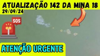 Atualização 142 da mina 18 da Braskem no Mutange  Maceió  Alagoas Brasil  visto de cima em 4K [upl. by Costanza]