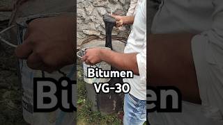 Bitumen VG30 road roadconstruction bitumen road construction highway hotmixplant shorts mix [upl. by Delia806]