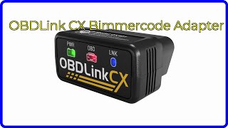 REVIEW 2024 OBDLink CX Bimmercode Adapter ESSENTIAL details [upl. by Eenimod960]