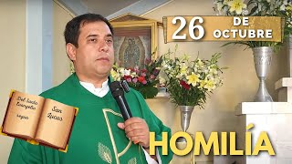 EVANGELIO DE HOY jueves 26 de Octubre del 2023  Padre Arturo Cornejo [upl. by Linzer883]