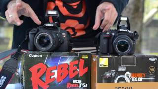 nikon d5300 vs canon T5i [upl. by Yeslehc]