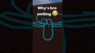 Why’s bro smiling💀 foryou roblox mmshorts fyp funny trending chillguy memes [upl. by Ymassej153]