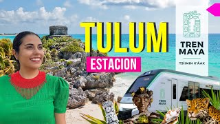 Estación TULUM ➡️ Tren Maya Costos Horarios  Guía Completa Tulum [upl. by Carmen]