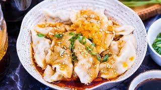 Sichuans Most Famous Dumpling Recipe 钟水饺 [upl. by Coulombe]