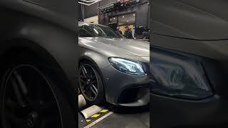 MERCEDES E63S Stage 2 on dyno and CPC remap TUNINGSERVICE HUIZEN [upl. by Spense]