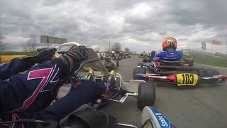 Onboard Rotax Junior Vysoke Myto  2016 Moravsky Pohar II Race 2  Boldizsar Szabo [upl. by Opiuuk]