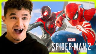 LANDO NORRIS PLAYS MARVELS SPIDERMAN 2 FOR THE FIRST TIME [upl. by Brozak]