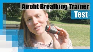 Im Test Der Airofit Breathing Trainer 🌬 2019 deutsch [upl. by Grani]