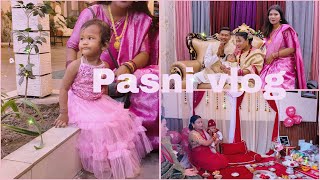 weaning ceremony of Florin babu  pasni Vlog [upl. by Hsakaa8]