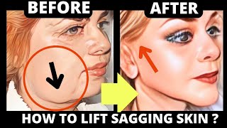 12 MIN  FACIAL EXERCISES FOR SAGGING SKIN JOWLS LAUGH LINES LIFT DROOPY EYE BROWS [upl. by Sascha]