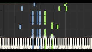 MISIRLOU Pulp Fiction Piano Tutorial [upl. by Sirtimed]