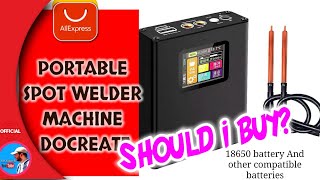 Portable Spot Welder Machine Docreate Digital screen we are testing [upl. by Gregorius]