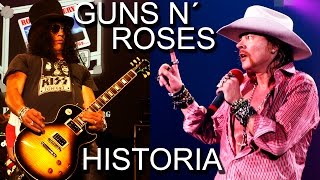 La Historia De Guns N´ Roses Biografìas de Grandes Bandas 1 TCDG [upl. by Edia787]