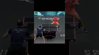 Table tennis best rallies paris2024 worldtabletennis wtt bestpoints besttabletennis olympics [upl. by Kehsihba]